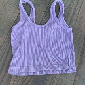 Simple purple tank